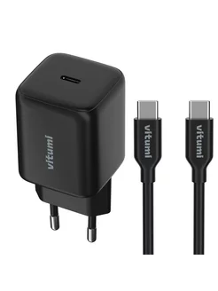 Быстрое зарядное устройство USB-C с кабелем USB-C