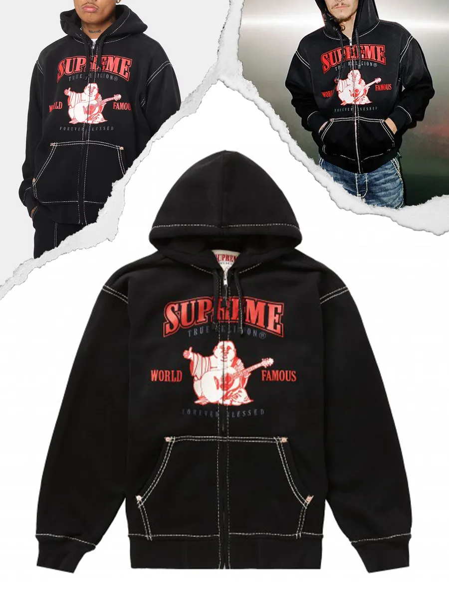 Худи True Religion x Supreme SUPREME 262207339 купить в интернет
