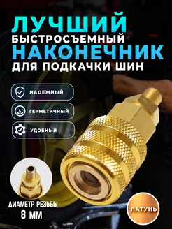 Наконечник насоса быстросъемный для автомобиля AVTOEXPERT123 262243539 купить за 416 ₽ в интернет-магазине Wildberries