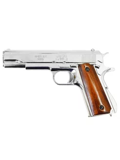 Макет пистолета Colt M1911A1 D7 6316, никель Denix 262249687 купить за 11 085 ₽ в интернет-магазине Wildberries