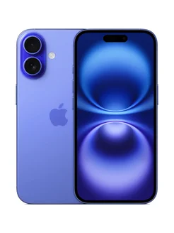 Смартфон iPhone 16 (1nano+eSim), 128 GB, Ultramarine Apple 262281244 купить за 92 810 ₽ в интернет-магазине Wildberries