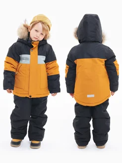 Зимний костюм двойка детский флисовый мембрана S2 brand kids 262286520 купить за 5 012 ₽ в интернет-магазине Wildberries