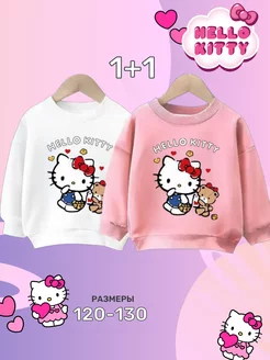 Свитшот для девочки с принтом Хеллоу Китти Hello Kitty