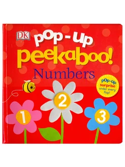 Pop Up Peekaboo! Numbers Книга на Английском