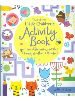 Little Children`s Activity Book Spot the Difference, Puzzles