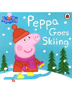 Peppa Goes Skiing Книга на Английском