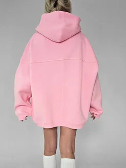Худи с капюшоном и начесом удлиненное CallmeEllen 262379625 купить за 4 106 ₽ в интернет‑магазине Wildberries
