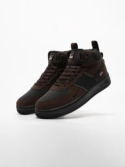 Зимние кроссовки с мехом Nike Air Force 1 Mid Найк Форс МИР кроссовок 262383508 купить за 5 434 ₽ в интернет-магазине Wildberries