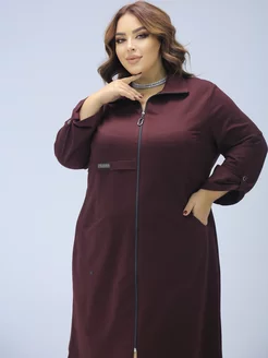 Платье большого размера Plus size №1 262384527 купить за 2 987 ₽ в интернет-магазине Wildberries