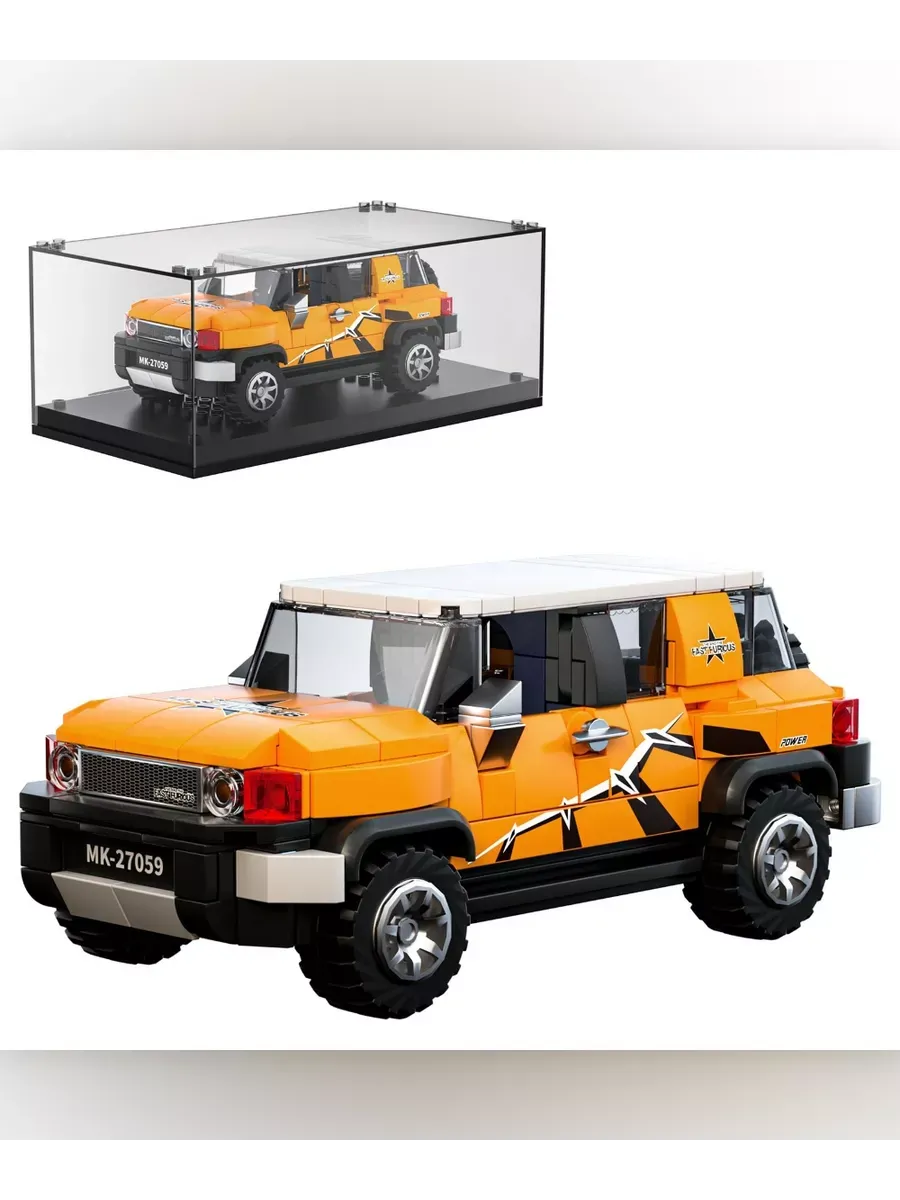 Конструктор для мальчиков, FJ Cruiser SUV, 414 деталей
