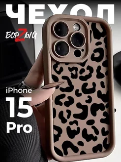 Силиконовый чехол на iphone 15 Pro