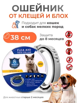 Ошейник от клещей и блох PETSROOM 262421683 купить за 376 ₽ в интернет-магазине Wildberries