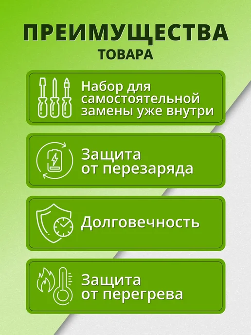 Fixiton Аккумулятор на iPhone 8 усиленный, вариант, фото 4