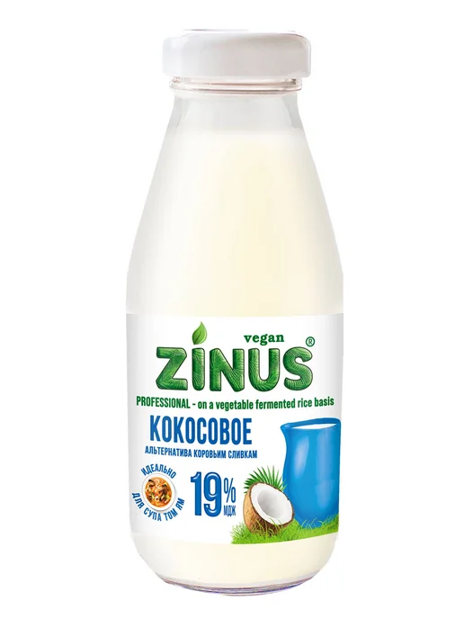 Zinus Кокосовое молоко 19% Classic 0.3 л х 6 шт, 300 мл, 6 шт, фото 2