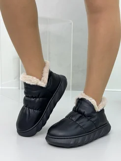 Дутики женские Зимние короткие Ботинки с мехом GG2-SHOES 262490489 купить за 1 860 ₽ в интернет-магазине Wildberries