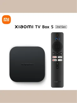 Приставка для телевизора Mi Box S 4K Global 2nd Gen Xiaomi 262568001 купить за 4 136 ₽ в интернет-магазине Wildberries