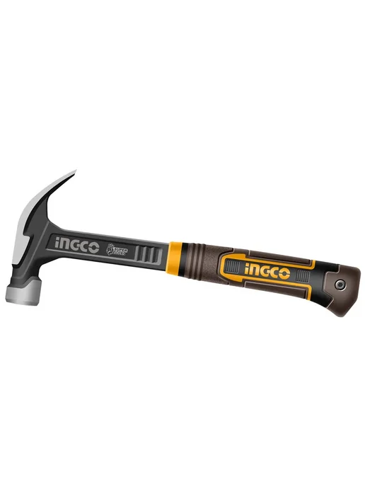 INGCO Молоток-гвоздодер HCH81020L INDUSTRIAL 560 г, 560 г, коричневый, фото 2