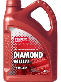 Моторное масло ТЕБОЙЛ Diamond Multi 5W-40 4л