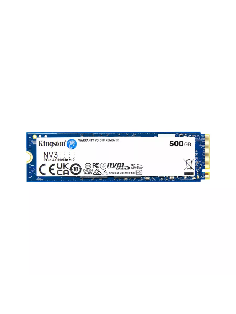 Твердотельный накопитель SSD NV3 SNV3S 500G Kingston 262596211 купить за 11 784 ₽ в интернет‑магазине Wildberries