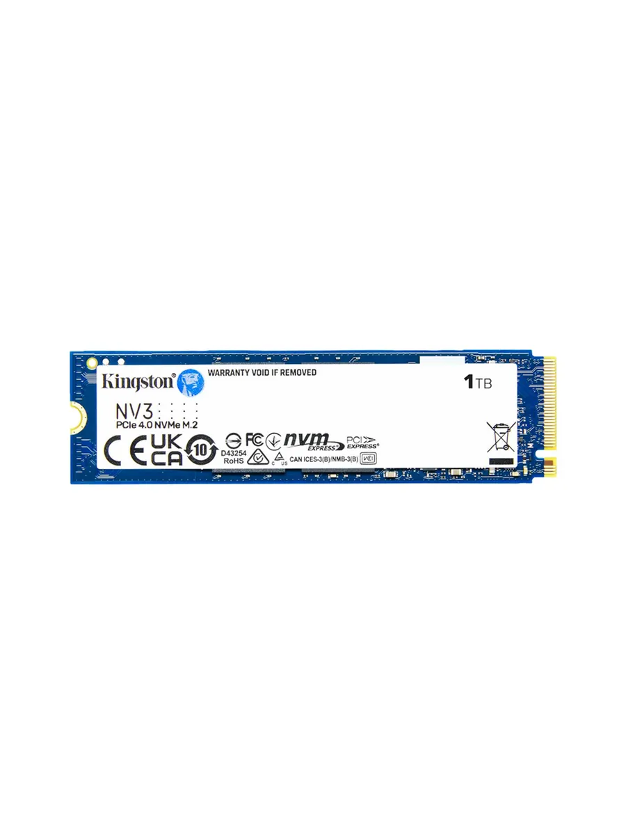 Твердотельный накопитель SSD NV3 SNV3S 1000G Kingston 262596214 купить за 16 034 ₽ в интернет‑магазине Wildberries