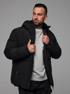 BoChikWear Пуховик зимний короткий с капюшоном - фото 16