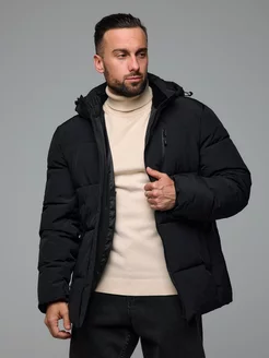 BoChikWear Пуховик зимний короткий с капюшоном - фото 5