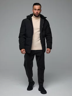 BoChikWear Пуховик зимний короткий с капюшоном - фото 7