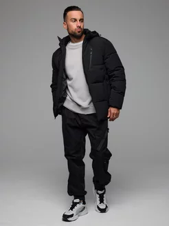 BoChikWear Пуховик зимний короткий с капюшоном - фото 8