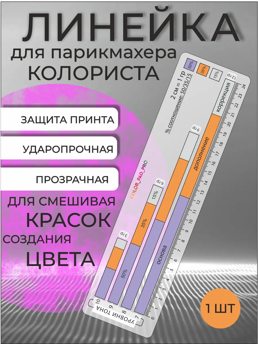Линейка парикмахера...