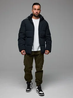 BoChikWear Пуховик зимний короткий с капюшоном - фото 8