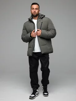 BoChikWear Пуховик зимний короткий с капюшоном - фото 4