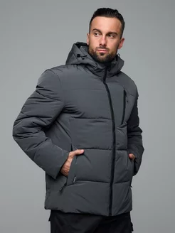 BoChikWear Пуховик зимний короткий с капюшоном - фото 4