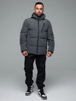 BoChikWear Пуховик зимний короткий с капюшоном - фото 5