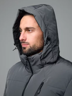 BoChikWear Пуховик зимний короткий с капюшоном - фото 9