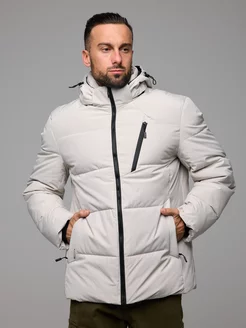 BoChikWear Пуховик зимний короткий с капюшоном - фото 4