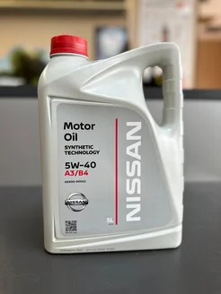 Моторное масло Motor Oil 5W-40 5л Nissan 262649874 купить за 2 496 ₽ в интернет-магазине Wildberries