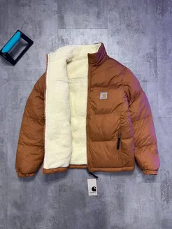 Куртка двухсторонняя зимняя Carhartt 262687967 купить за 4 960 ₽ в интернет-магазине Wildberries