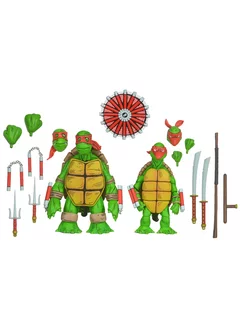 TMNT (Mirage Comics) - The First Turtles 2-Pack Neca 262696540 купить за 11 016 ₽ в интернет-магазине Wildberries