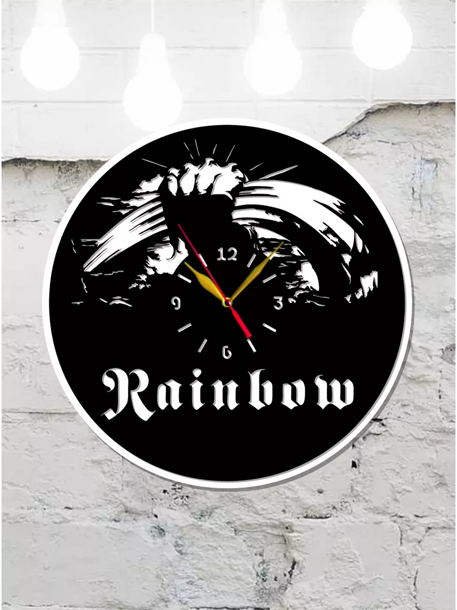 Настенные часы Rainbow, Рэинбов, Ричи Блэкмор — фото 4