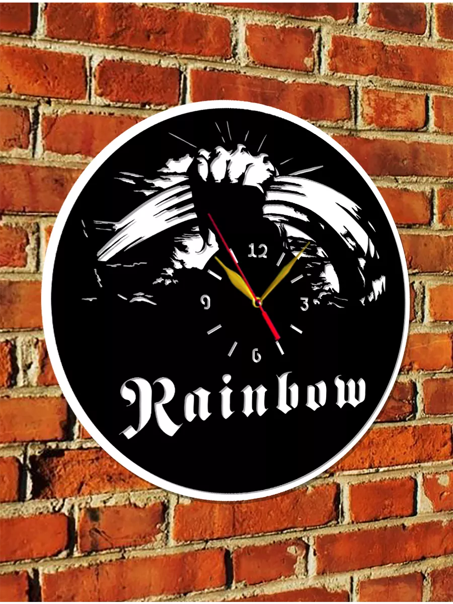 Настенные часы Rainbow, Рэинбов, Ричи Блэкмор — фото 6
