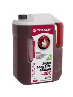 Антифриз Тотачи SUPER LONG LIFE COOLANT Red -40C 4л