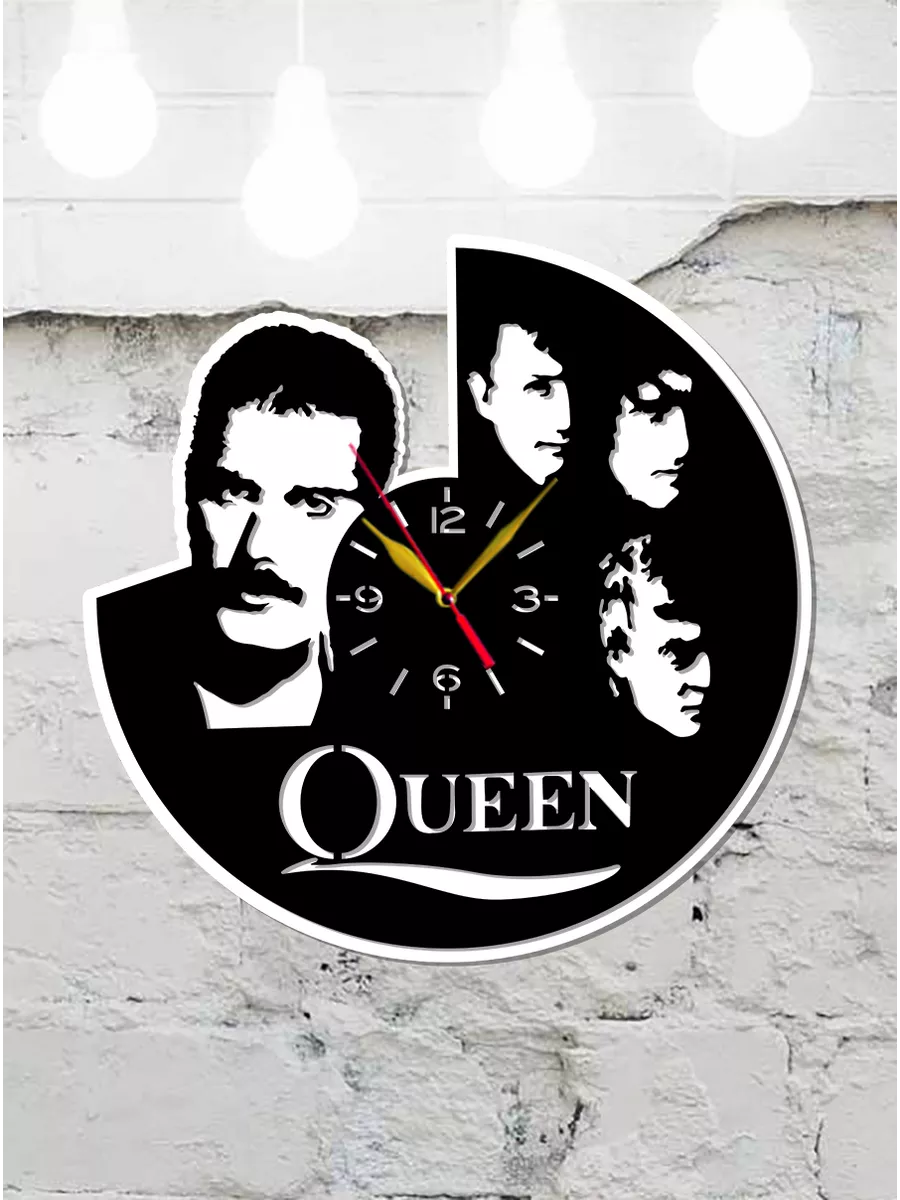 Настенные часы Queen, Квин, Фредди Меркьюри — фото 4