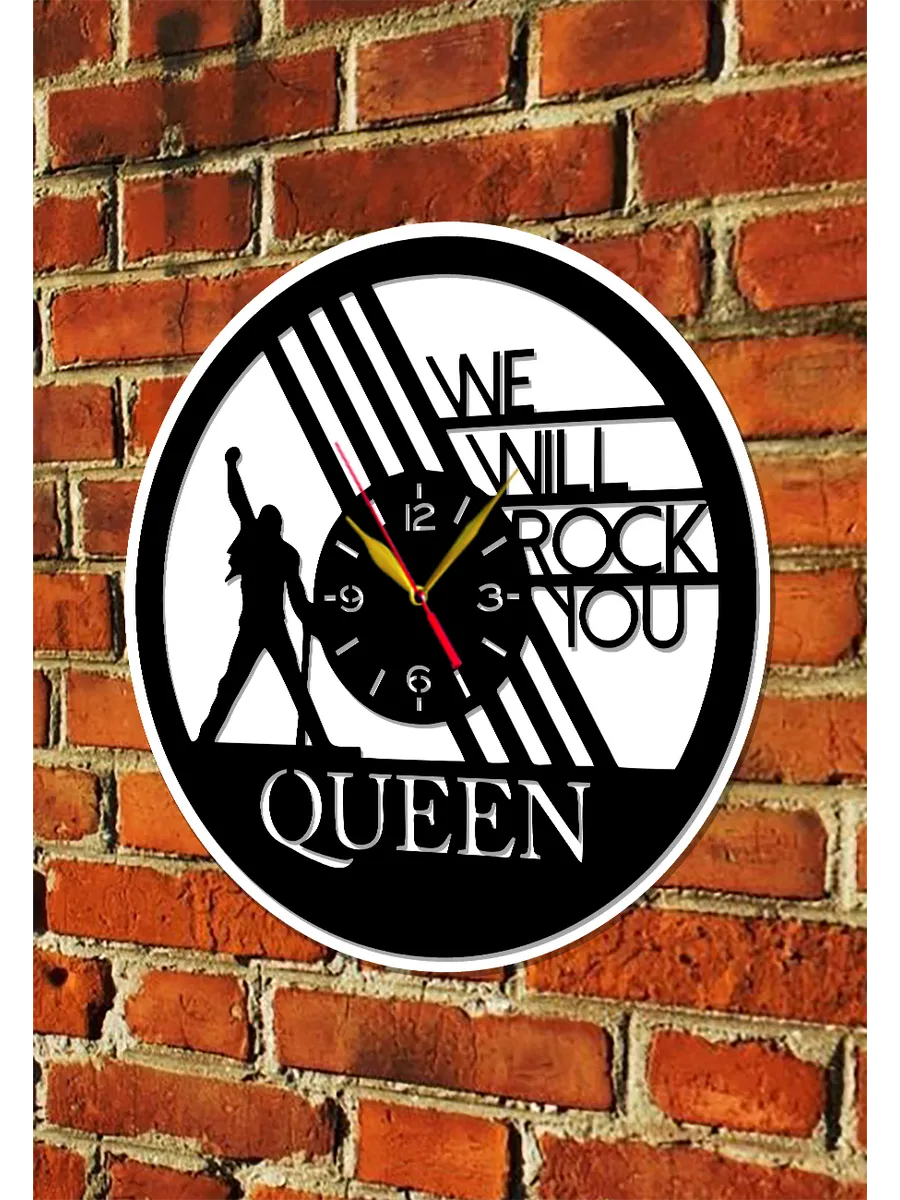 Настенные часы Queen, Квин, Фредди Меркьюри — фото 5