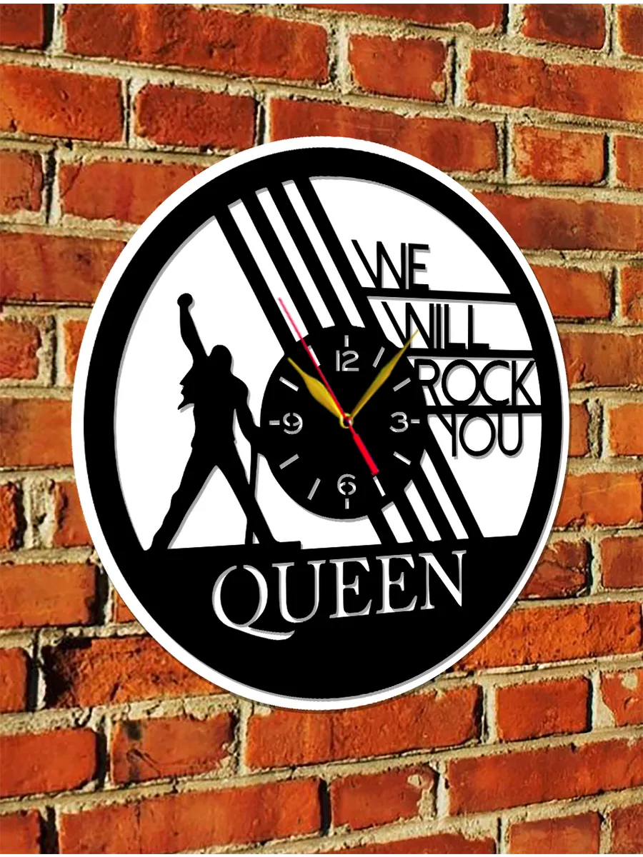 Настенные часы Queen, Квин, Фредди Меркьюри — фото 6
