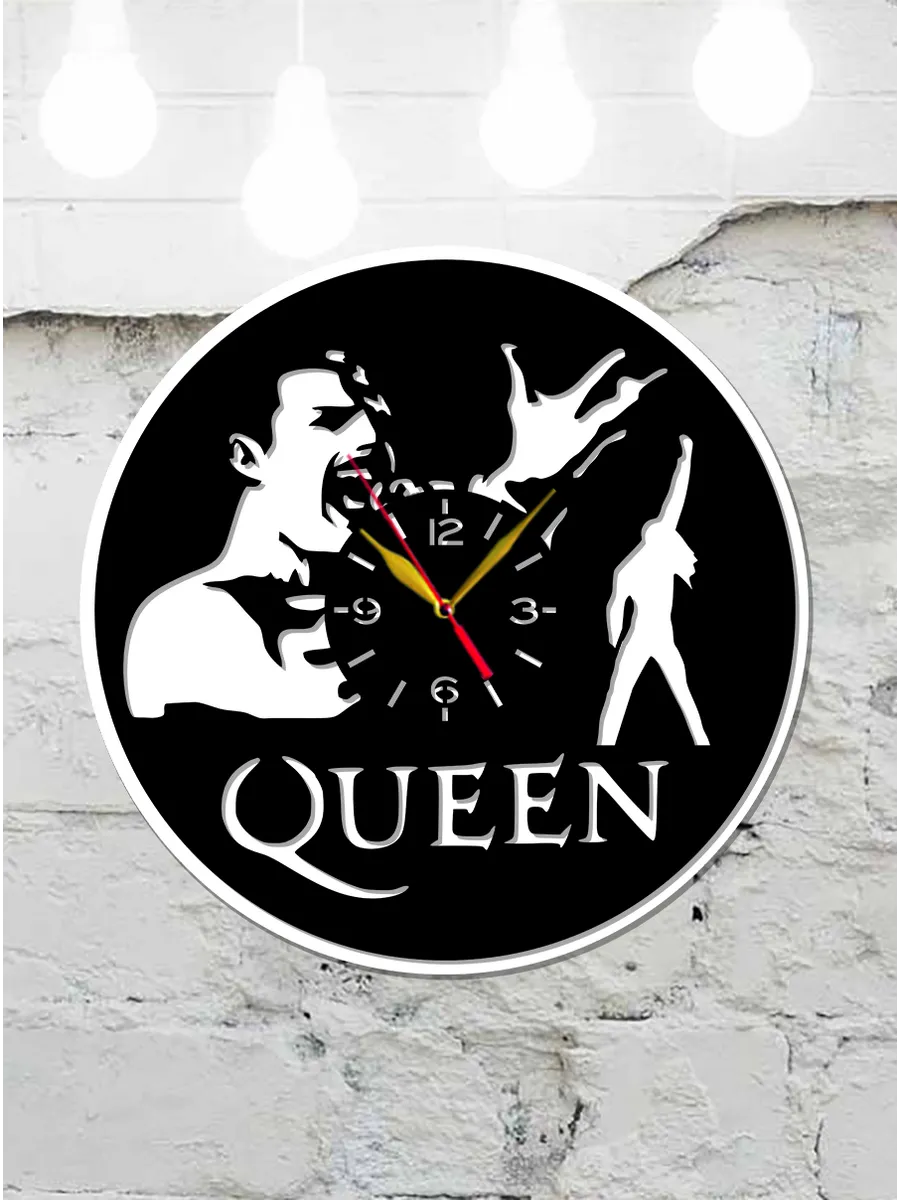 Настенные часы Queen, Квин, Фредди Меркьюри — фото 4