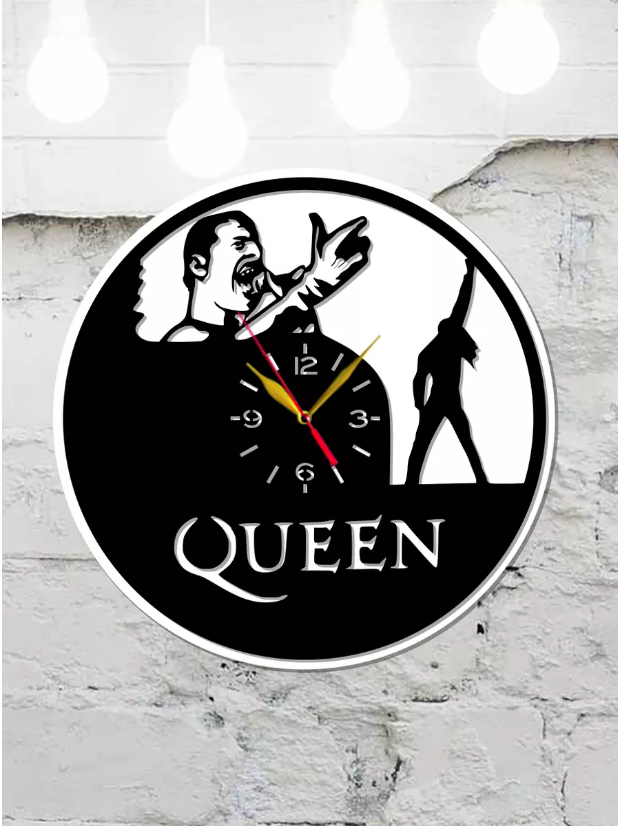 Настенные часы Queen, Квин, Фредди Меркьюри — фото 4
