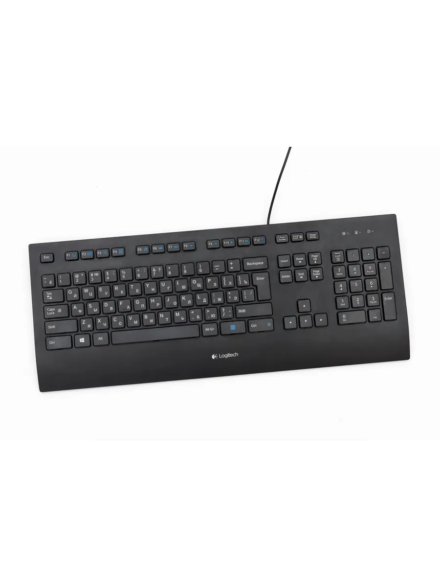 LOGITECH Клавиатура Corded Keyboard K280e (920-005215)
