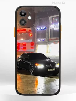 Чехол на Apple iPHONE 12 с принтом BMW m5