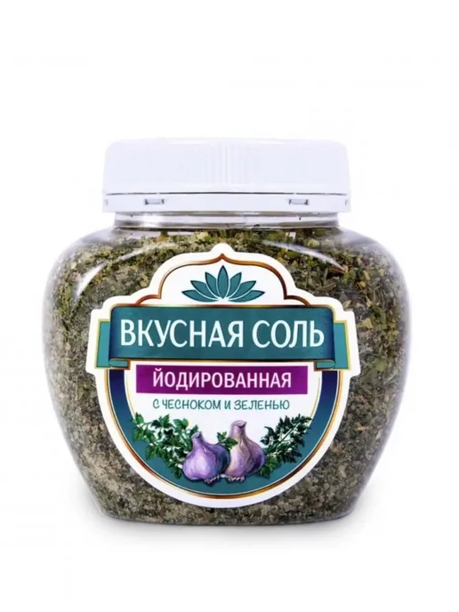 Вкусная соль Соль Вкусная 4 вида 400г - 4 банки, 400 г, фото 3