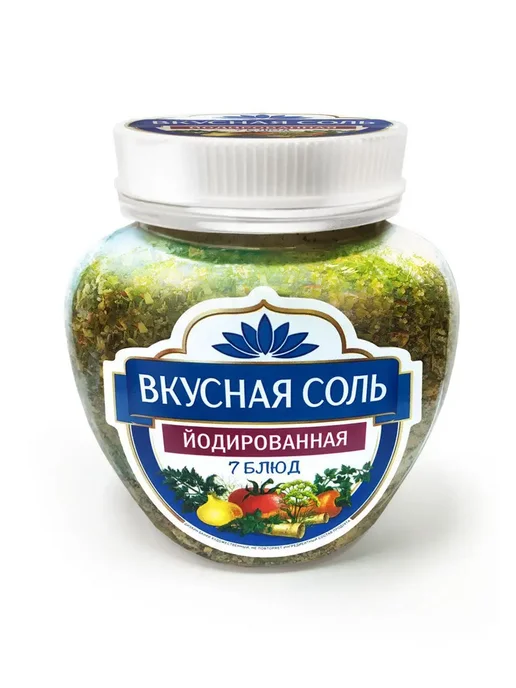 Вкусная соль Соль Вкусная 4 вида 400г - 4 банки, 400 г, фото 4
